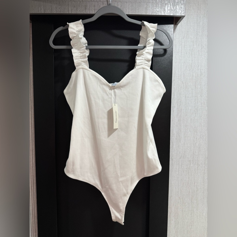 White bodysuit NWT